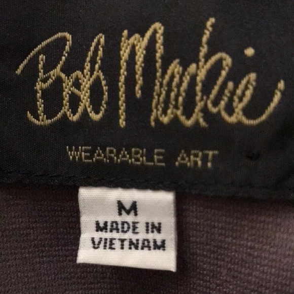 Bob Mackie Wearable Art Ladies Grey and Black Suit Jacket Size Medium NWOT - Picture 5 of 10